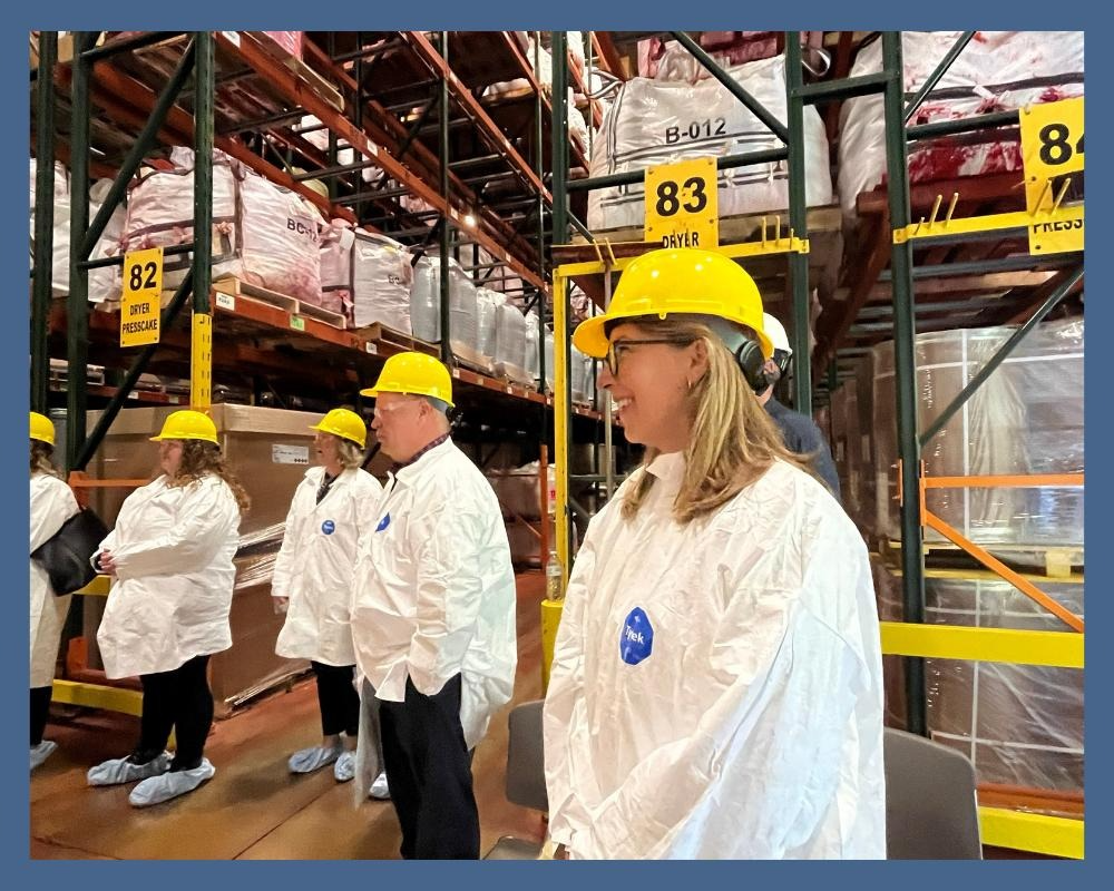 Rep. Scholten at Sun Chemical