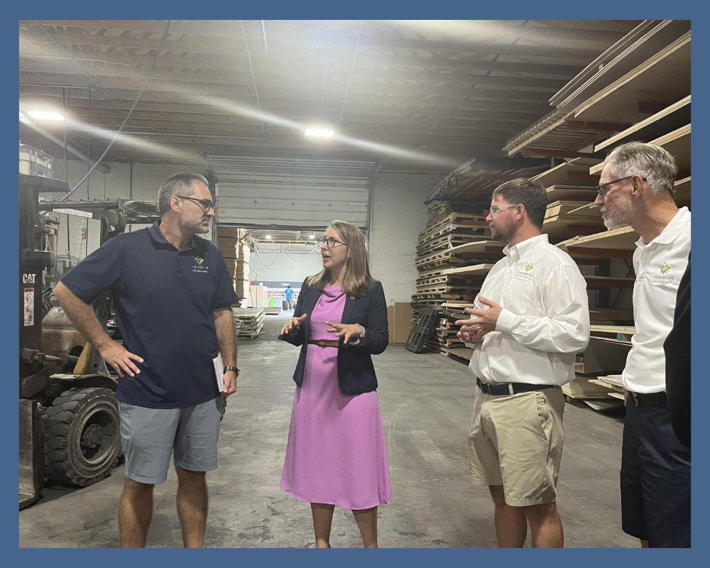 Congresswoman Scholten at Versatile Manufacturing