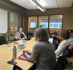 Congresswoman Scholten with GMED Council