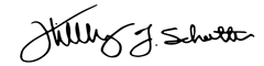 Congresswoman Scholten signature