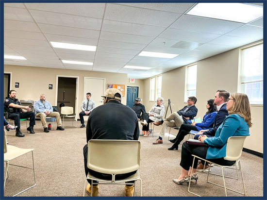 Rep. Scholten at CLEAR Roundtable