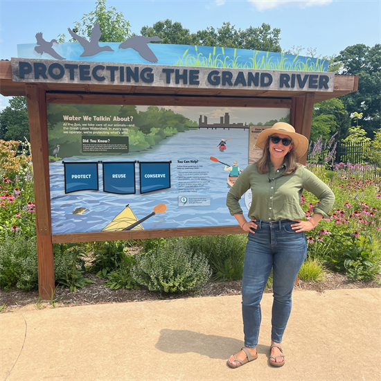 Congresswoman Scholten at the John Ball Zoo