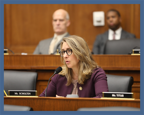 Congresswoman Scholten at T&I Aviation Subcommittee Hearing