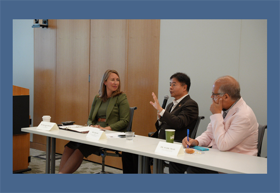 Congresswoman Scholten and Congressman Lieu at AI in Health Care Roundtable