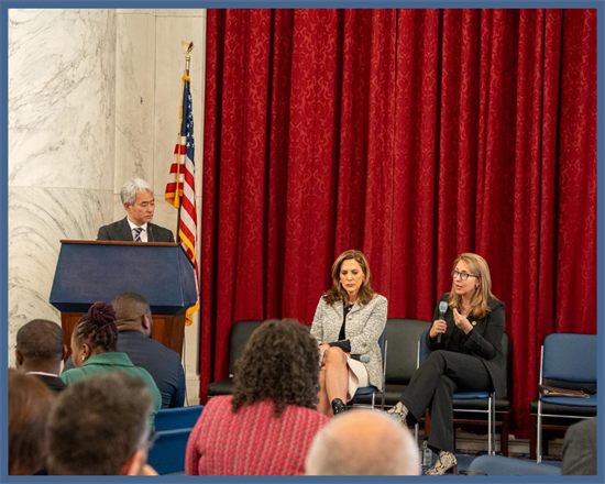 Congresswoman Scholten and Congresswoman Salazar