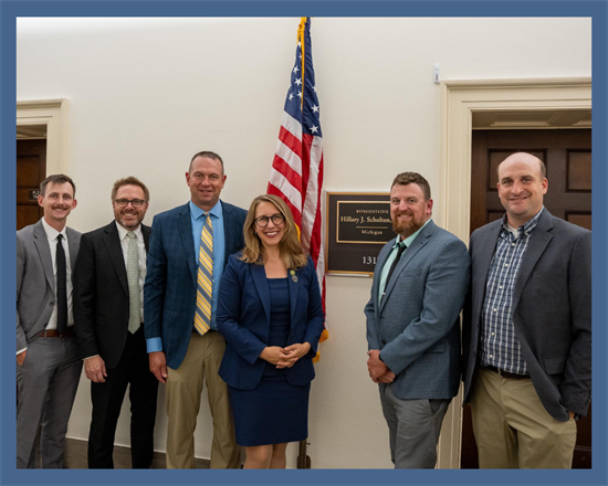 Congresswoman Scholten and MI Farm Bureau Members