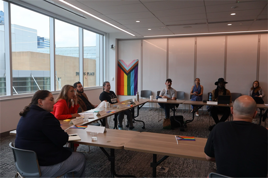 Congresswoman Scholten at the LGBTQ+ Roundtable