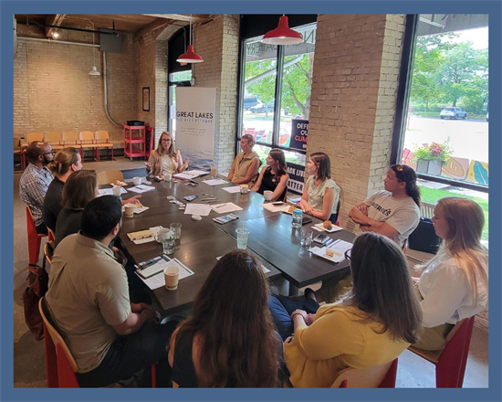 Congresswoman Scholten at GLBN Roundtable