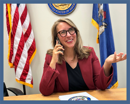Congresswoman Scholten on the Telephone Town Hall
