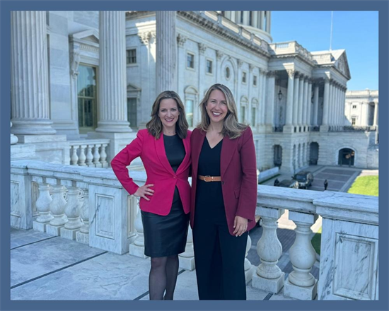 Rep. Scholten and Secretary Benson