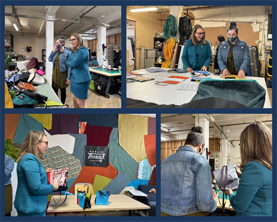 Rep. Scholten Visits Public Threads