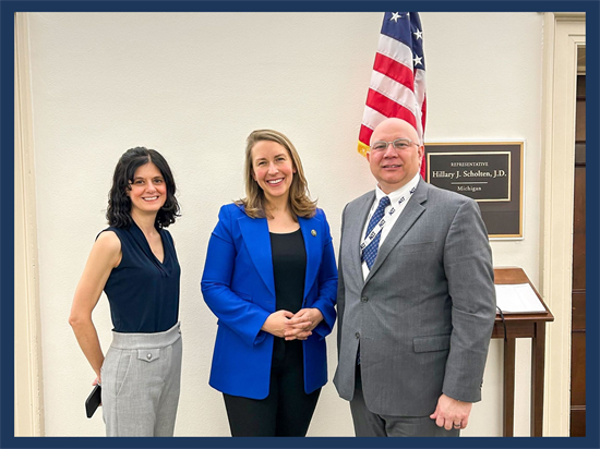 Rep. Scholten Meets with GRCC
