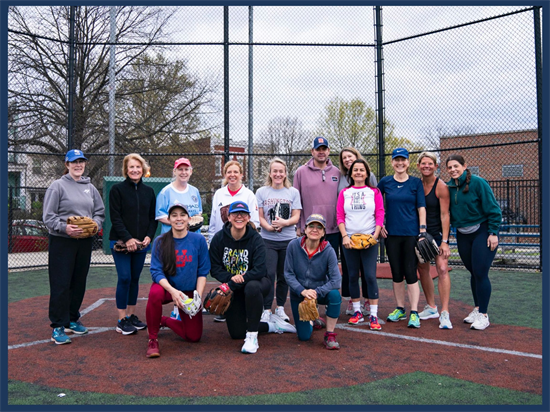 Congressional Women's Softball group photo