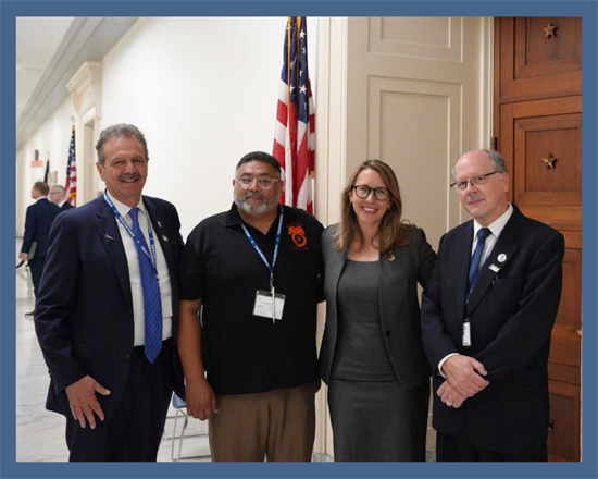 Congresswoman Scholten with West Michigan Teamsters