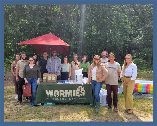 Congresswoman Scholten at Wormies