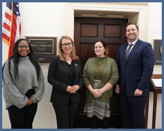 Congresswoman Scholten and MI-03 Members of Healing Our Waters