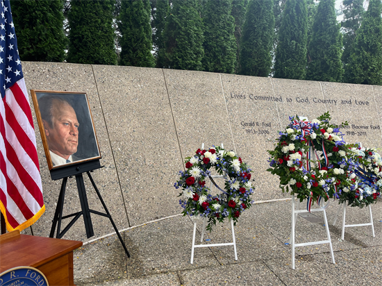 President Gerald R. Ford Wreath Laying Ceremony