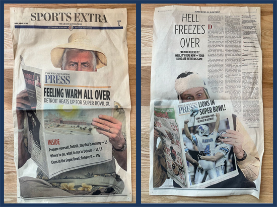 Newspaper Headline
