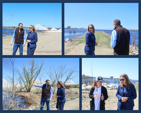 Rep. Scholten Visits Muskegon Harbor