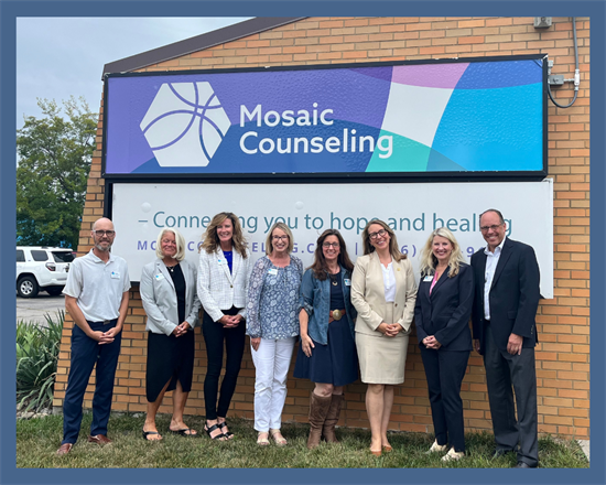 Congresswoman Scholten at Mosaic Counseling Center