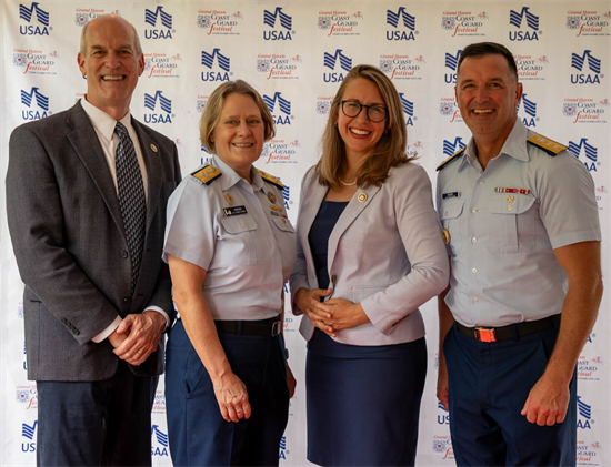 Congresswoman Scholten at the USCG Heroes and Legends Dinner